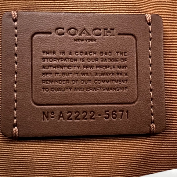 Coach backpack purse main image 8